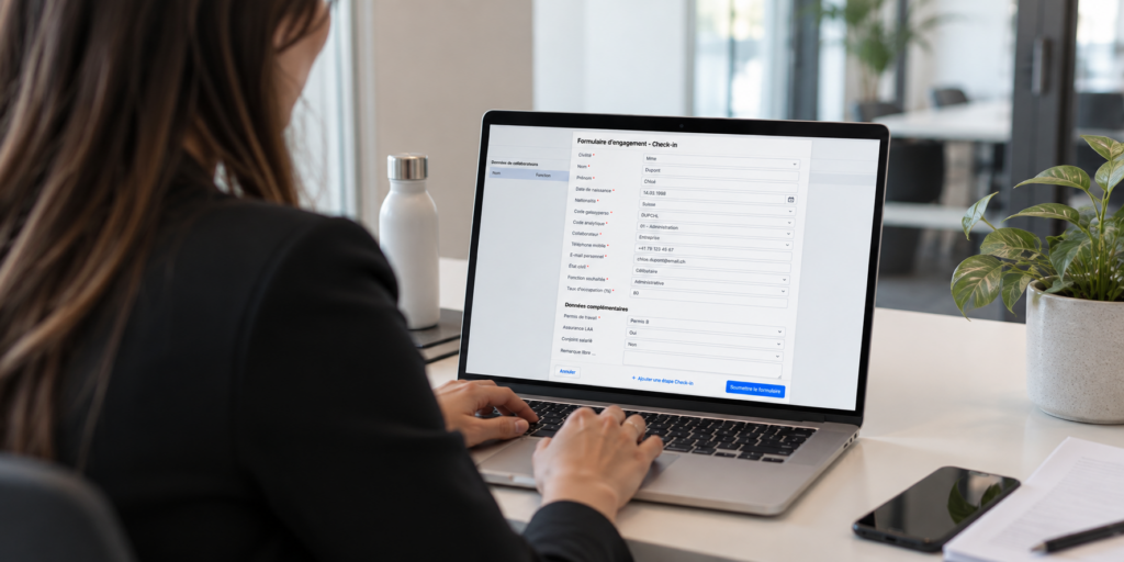 Check-in employé